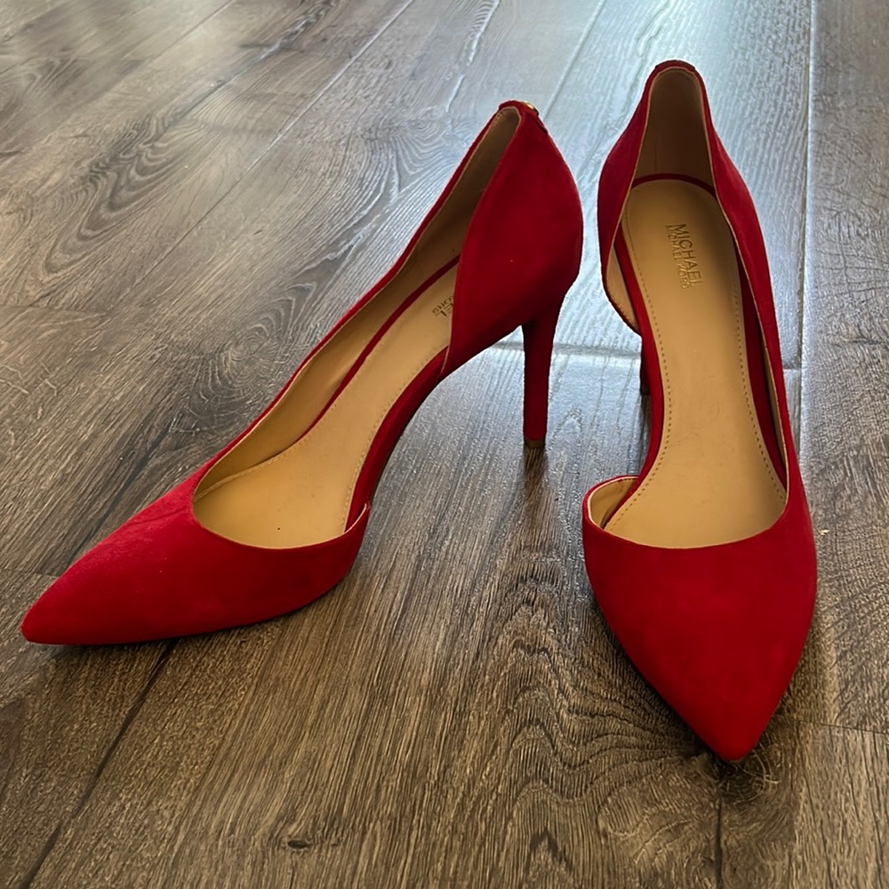 Michael Kors red heels